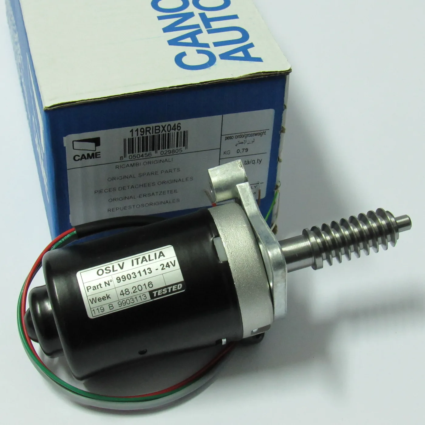 Gruppo motore completo CAME BX-243 — codice 119RIBX046